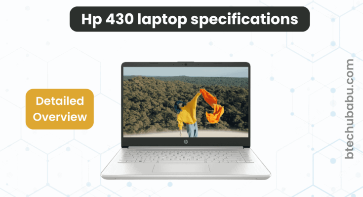 hp 430 laptop specifications