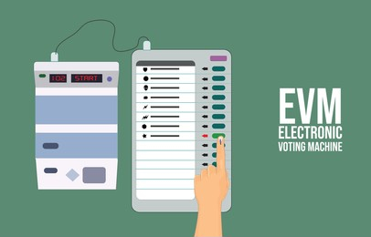 electronic voting machine(EVM)