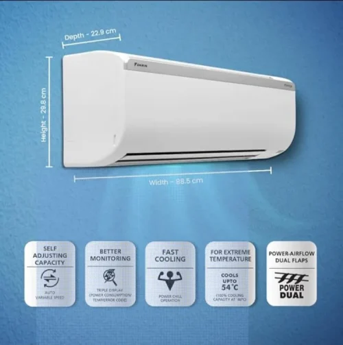 Daikin 1.5 Ton 5 Star Inverter Split AC