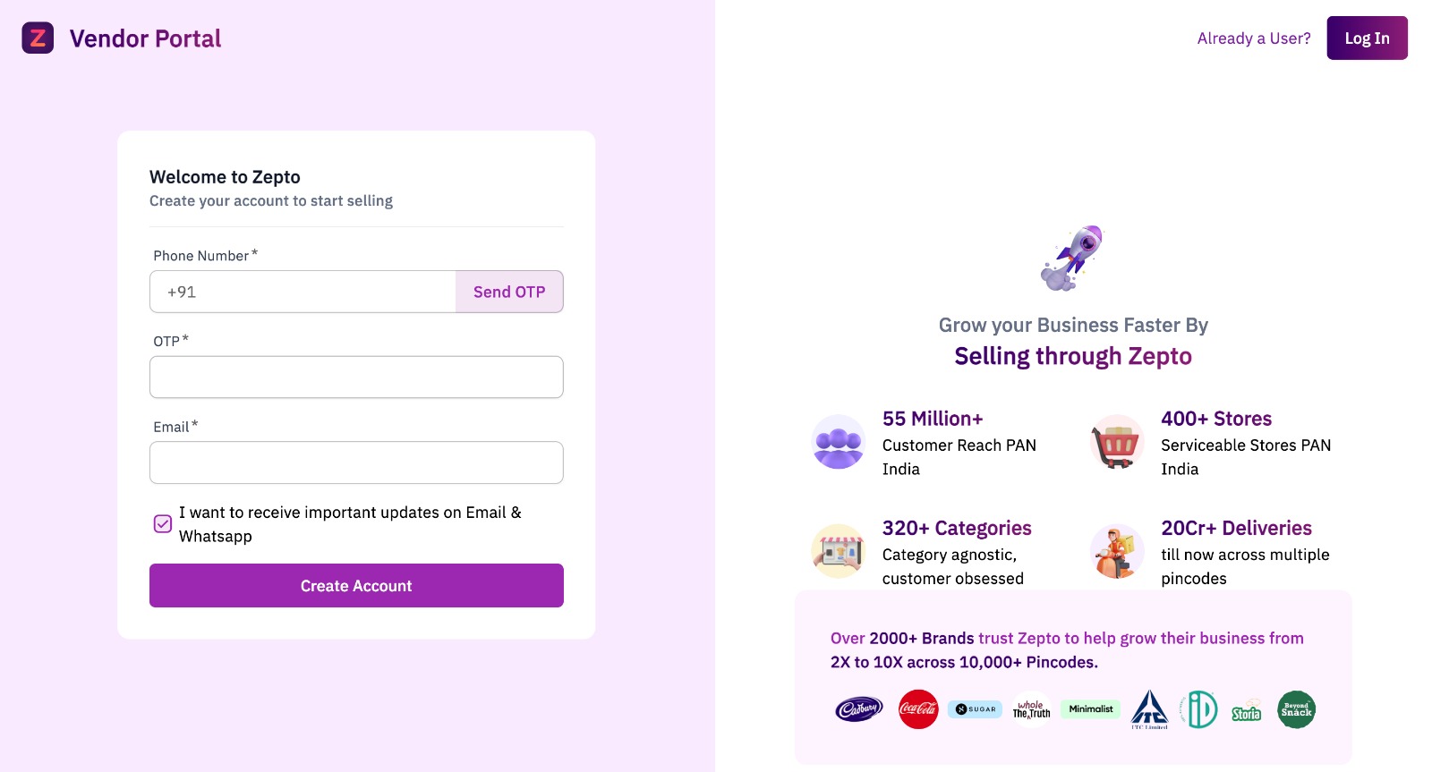 how to sell on Zepo