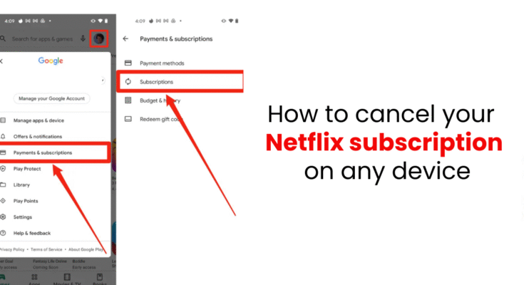 How to cancel your Netflix subscription