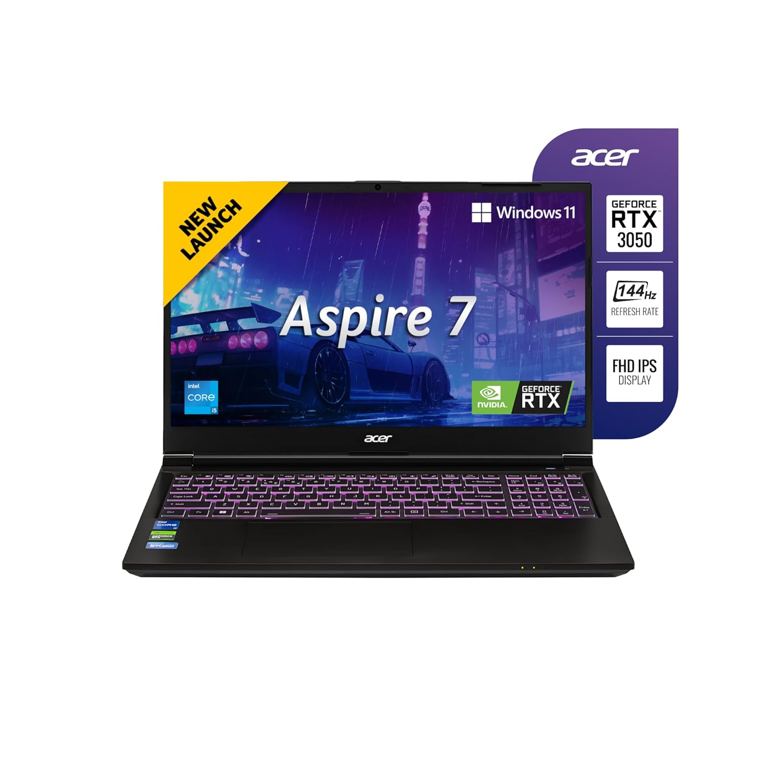 Acer Aspire 7 (Ryzen 7 7840HS, RTX 3050 Ti)
