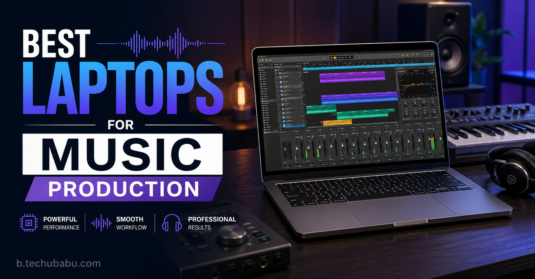 best laptops for music production