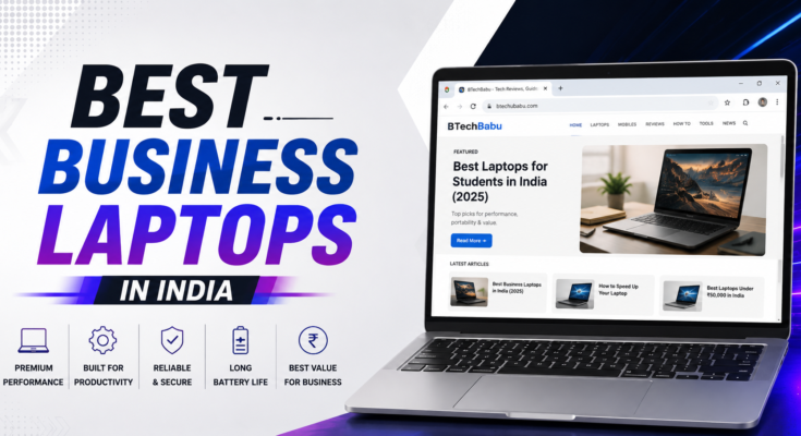 best business laptops in india