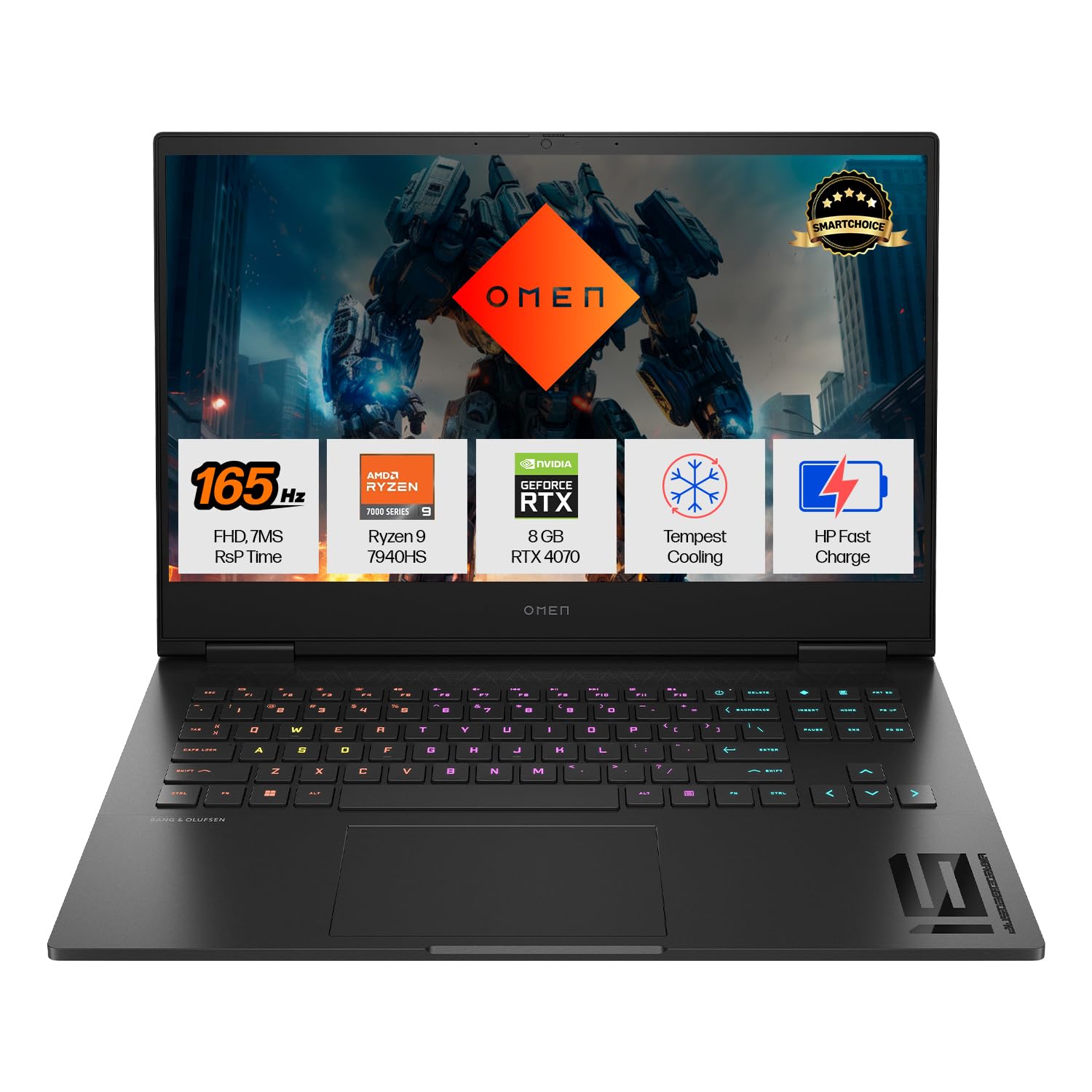 HP Omen 16 (AMD Ryzen 9 7945HX + RTX 4070)