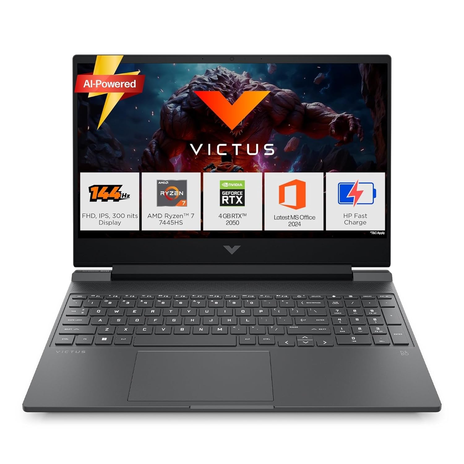 HP Victus 15 (AMD Ryzen 5 7535HS + RTX 2050)