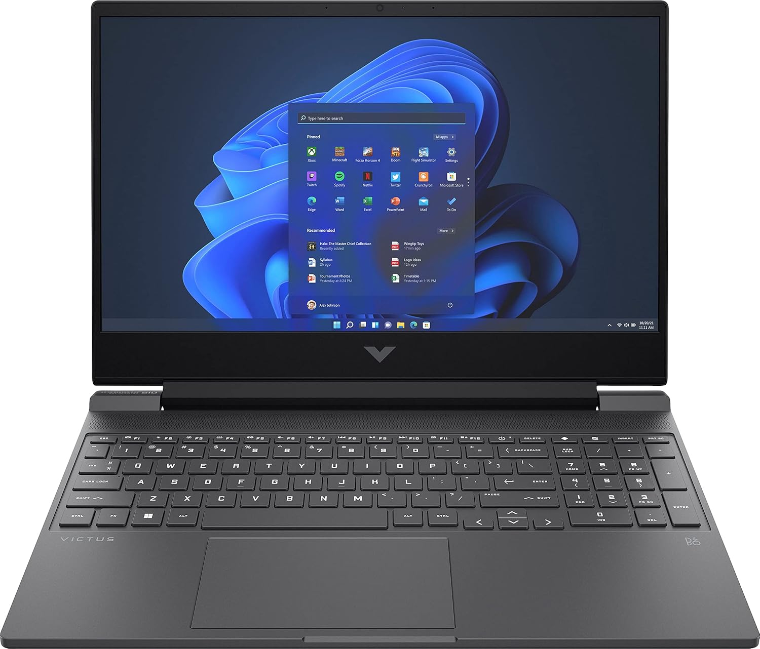 HP Victus 15 (Intel Core i5-12450H + GTX 1650)