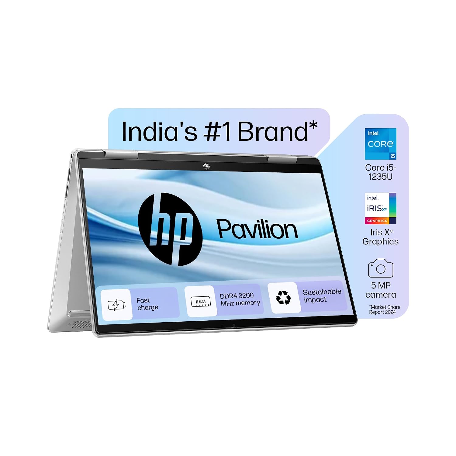 HP Pavilion x360 14 (Intel Core i5-1235U)